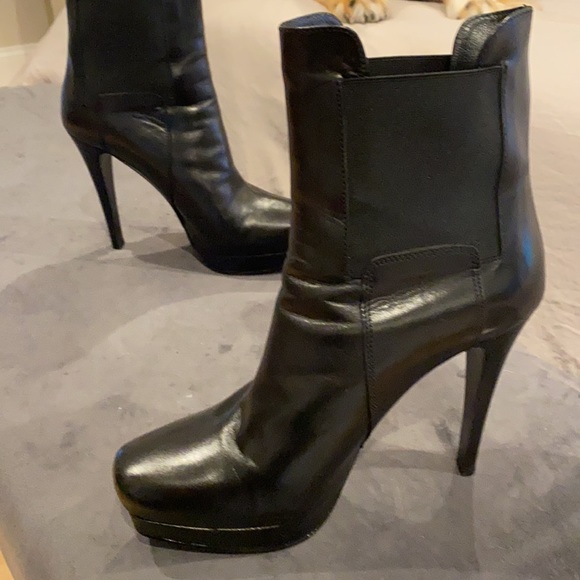 Stuart Weitzman black high heel boots - Picture 5 of 5